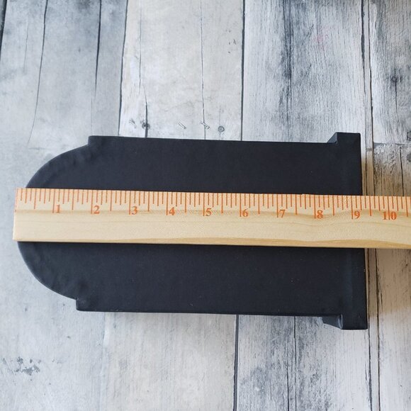 (Set of 2) DIY Black Paper Mache Tomstones Halloween - Picture 3 of 5